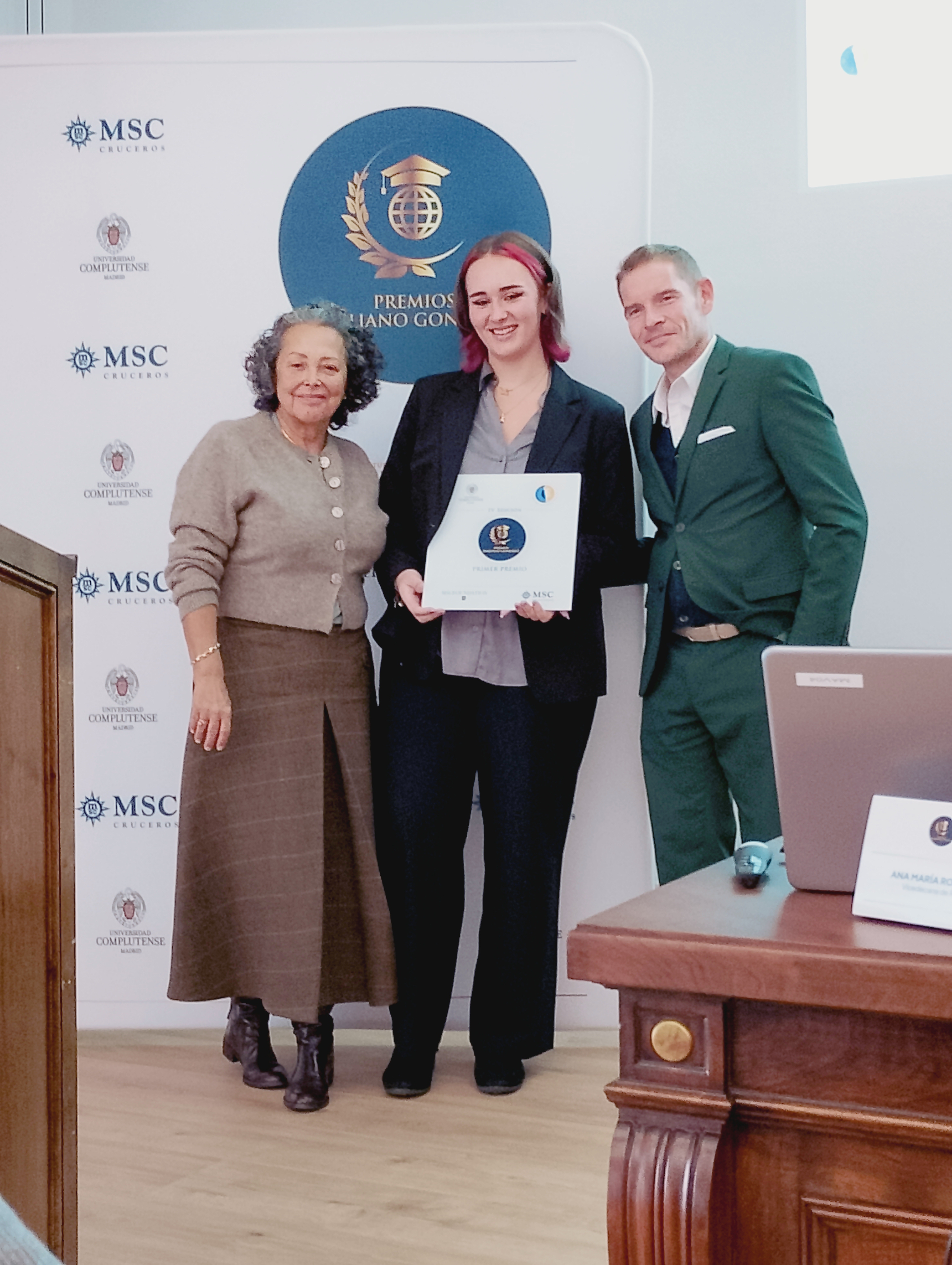 Fallo y entrega de los Premios MSC Foundation y MSC Cruceros en Honor a D. Emiliano González Delgado - 2